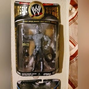 Super star Billy Graham black/ white limited edition action figure